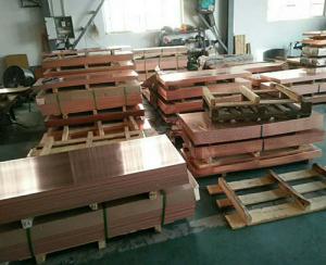 China Bright Mirror Process Performance Copper Sheet Mechanical Properties 4mm C10300 factory