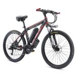 Battery Operated 26 Electric Mountain Bike 48V With 21 Speed Gear