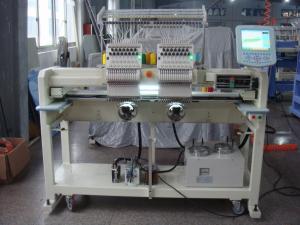 China Towels / Cap Embroidery Machine , Industrial Embroidery Machines 850 RPM Speed factory