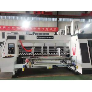 China Automatic 1 Color Flexo Printing Slotting Die Cutting Machine Carton Making factory