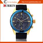 CHINA Watch Manufacturer Stainless Steel Back Quality Watches Leather Curren
