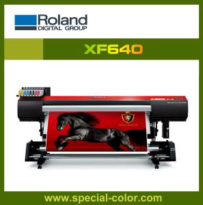 China Roland XF640 with two epson dx7 head for eco solvent printing factory