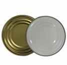 China Tinplate Easy Open Can Lids Bottle Closures Round Full Tin Can Cap For Tomato factory