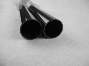 China UAV Twill Glossy Full Carbon Fiber Tube factory