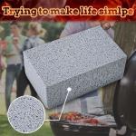 Pumice Stone for Toilet Cleaning Bowl Stick, Refresh Toilet within 1 Minute, 6