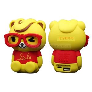 China Customized Cartoon emergency Power Bank 6000mAh Portable Battery Charger Power bank factory