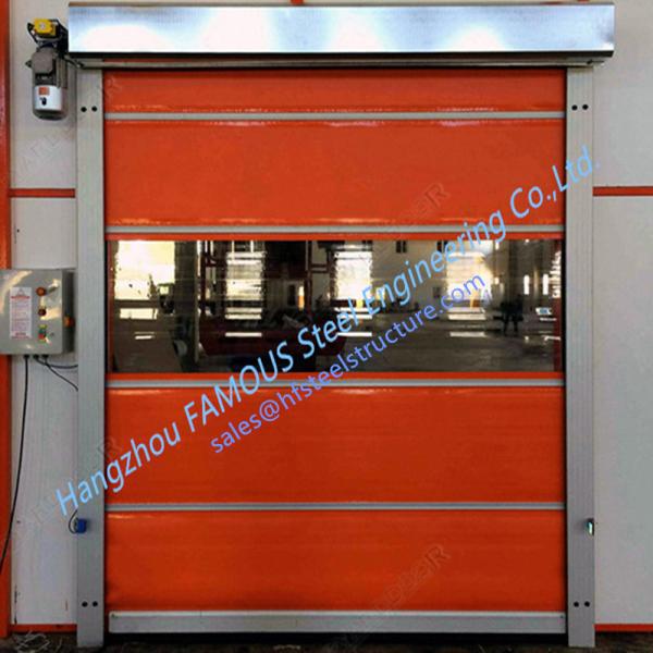 Intelligent Automatic High Speed Fabric Door Flexible Industrial PVC Rolling