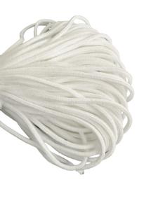 China 2.5mm 3mm 1/8&quot; Round Elastic Band For Earloop Medical 3ply Face Mask factory