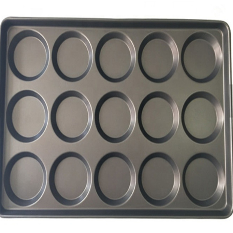 Rk Bakeware China-4.5 Inch 5 Inch Nonstick Hamburger Bun Pan