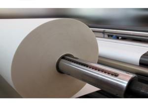 China Double Sided HEPA Filter Paper 0.38-0.55mm Thickness For HVAC Filter factory