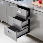 Kitchen Modular Stainless Steel BBQ Cabinets ISO4001 Approved Modern