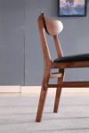 Nordic Style Leather Designer Modern Dining Chair