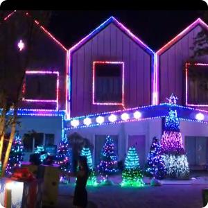 China Outdoor Waterproof RGBW Pixel Light For Building Signal Tower Ship Decoration factory