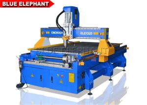 China Aluminum Cutting Metal Engraving Machine With Fixed Rotary 1300 X 2500 X 200mm factory