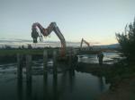 BEI YI V-250-350 CVibrating hydraulic piling machine vibro pile hammer