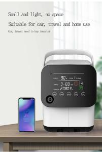China Adjustable High Flow 1 Litre Oxygen Concentrator System 220V factory