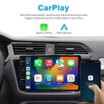 9 Inch Carplay and Android Auto Car Screen Navigation DVD Player Stereo System