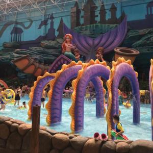 China Outdoor Water Park Splash Pad Fiberglass Water Play Equipment factory