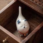 Patterned Home Decoration Craft Ceramic Gift Set Lucky Cat 500 Pieces