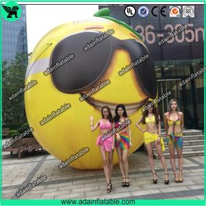 China Fruits Festival Event Inflatable Model Giant Inflatable Lemon Model/Sunglasses Advertising on sale