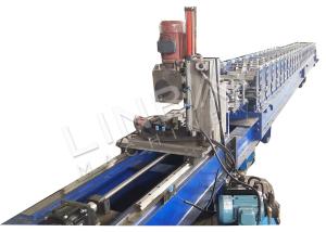China Carbon Steel Post Roll Forming Machine 380V Wire Mesh Fence factory