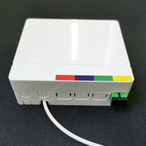 China ROHS ABS Singlemode SC APC 2 Core Fiber Optic Termination Box factory