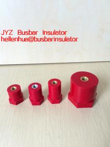China JYZ-35 DMC busbar support steel insert M6 hexagonal stand-off insulator factory