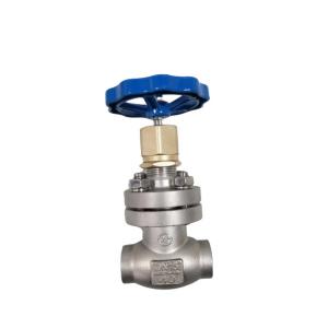 China 10 Inch Cryogenic Socket Weld Globe Valve Low Temperature on sale
