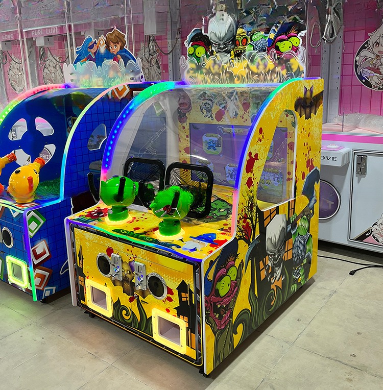 32inch Water Shooting Game Machine With English / Chinese Language Customizable