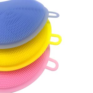 China Premium Food Grade Round Kitchen Brush Easy To Hang With A Hook Easy To Dry factory