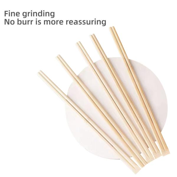 Personalized Bamboo Tensoge Chopsticks Biodegradable Travel Cutlery Set for Eco-Friendly Dining Experience