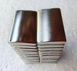 N52 Arc Neodymium Motor Magnets Arc Flat 19x30x4.5mm With Ac Motor Car