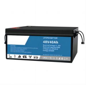 China IP54 Enviromental Friendly High Capacity SLA Replacement LifeP04 NIMH Lithium Battery For Electric Low Speed Vehicle factory