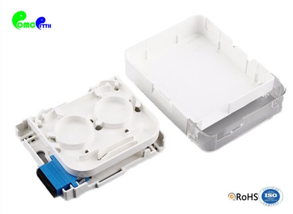 2 Cores Professional Portable Fiber Optic Termination Box With Heat - Shrink