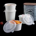 Fulling Disposable 12oz Paper Food Container Eco Friendly Take Away Food Snack