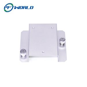 China Precision Bending Sheet Metal Parts Silver Color Custom Size PDF Drawing factory