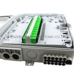 High Strength GPON 12 Fiber Optic Termination Box , Fiber Optic Splitter Box