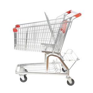 China German Style Large Capacity Supermarket Metal Cart Carrying Heavy High Quality Wholesale factory