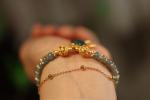 Luxury Hotan Jade Safety Clasp Pendant Women Bracelet Jewelry Natural Freshwater