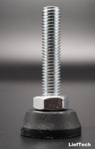 China Galvanized steel Custom Tube Assemblies bottom support adjust screw connection factory