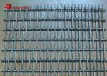 Aluminum Wire Lock Crimped Woven Wire Mesh For Balcony Railings And Stair