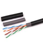 Bare Copper UTP CAT5E Cable 1000FT Outdoor 24AWG Extend To 350MHz Solid High