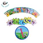 Round Shape Digital Clock Puzzle
