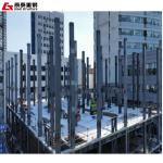 Multi Storey Steel Modular Prefab Office Buildings , Modern Steel Apartment