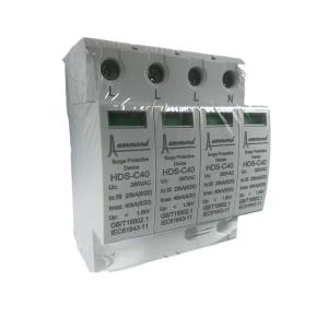 SPD Protective AC Power Surge Protector 40KA 3 Phase OEM Welcome