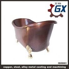 China Antique Baby Brass Copper Bathtub factory