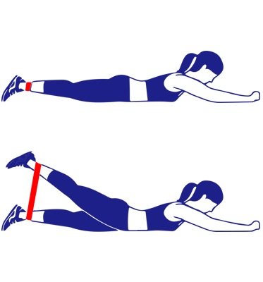 Custom Latex Stretch Fitness Resistance Bands for Yoga Power Exercise