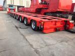 500 Tons Load Capacity Hydraulic Axis Trailer For Turbines Transportation In