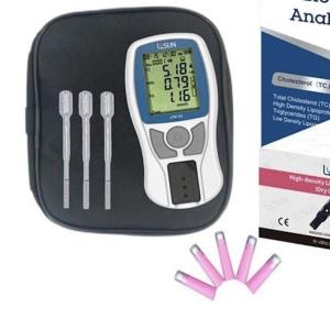 China 500 Records Blood Lipid Analysis Meter Portable Lipid Analyzer 90g factory