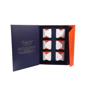 China Custom Order Accepted Colorful Rigiding Grade Essential Cosmetic Gift Box with Logo factory
